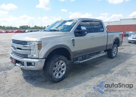 2018 Ford F-250 Lariat из США, поврежденный, VIN 1FT7W2BT1JEC04293